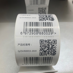 Adesivi con codice QR Scannable unici facili da usare etichette intelligenti etichette QR Code etichette per l'archiviazione e l'organizzazione