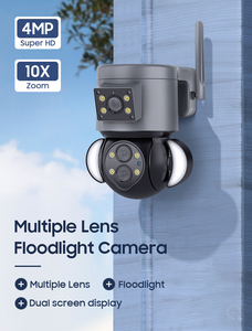 Cámara IP CCTV de 4mp de resolución, Wifi en la nube, con función de audio bidireccional, novedad de 2022 - Product Image 3