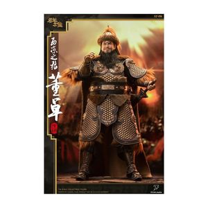 FZ016 Dong <span class=keywords><strong>Zhuo</strong></span> 34cm pelerin hançer ve besi giysileri ile stratejist şekil tarihi koleksiyon ekran