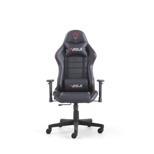 Silla de juegos multifunción con reposapiés extensible de rotación de 360 ° Sistema de calefacción de masaje incorporado y reposacabezas ajustable - Product Image 1