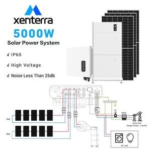 Home Solar Energy Kit 5000w Solar Panels PV Complete Set Residential Solar Home Power <strong>System</strong> 5 kw and Battery - Product Image 1