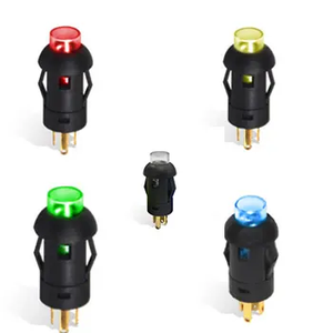 Interruttore a pulsante a led con luci colorate personalizzate interruttore a pulsante con interruttore luminoso illuminato - Product Image 6