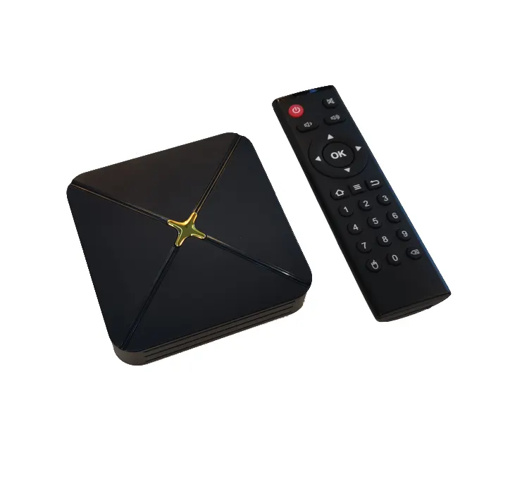 Amlogic s905 ddr4 ram 2gb 4k, resolução on-line, atualização on-line, logotipo da caixa de tv para android
