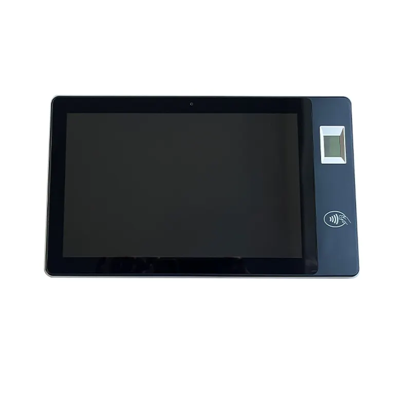 Funda de Metal portátil de 10,1 pulgadas tableta biométrica PC 4G WIFI huella digital tableta Industrial PC resistente Android NFC tableta H101