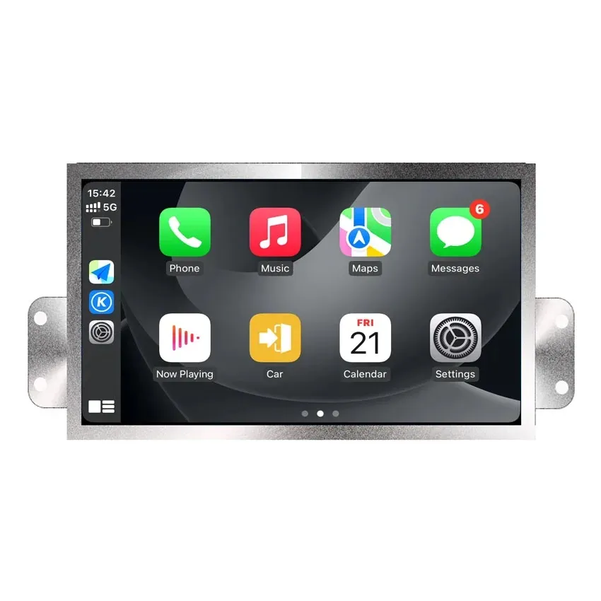 7 Inch Carplay Scherm Voor Citroen C5 Android Multimedia Video Audiospeler Autoradio Head Unit Gps Navigatie Autoradio Radio Stereo