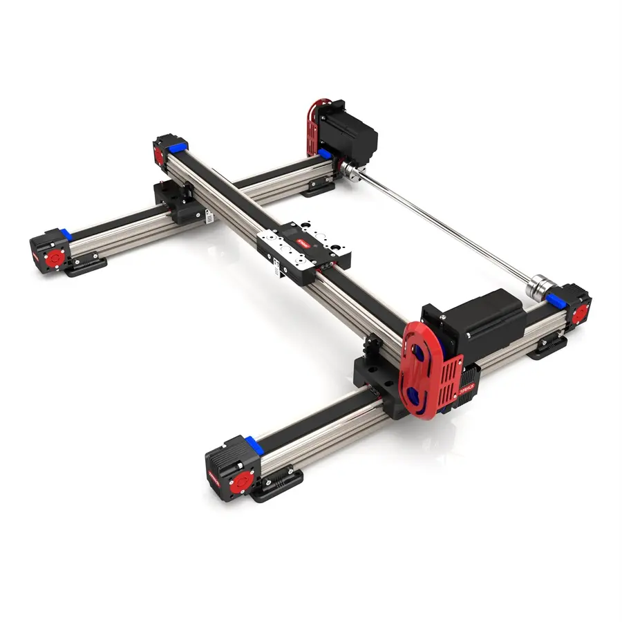 Nouvelle table coulissante de module linéaire XYZ CNC multi-axes à entraînement par courroie économique