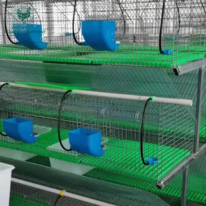 Промышленная Красивая легко очищаемая система клетки для кроликов - Product Image 1