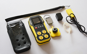 Tragbarer Multi-Gas detektor mit Datenlogger 4 Gas monitor - Product Image 5