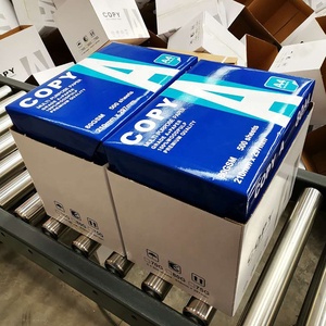 Tamaño A4 70gsm 75gsm 80gsm papel de copia e impresión papel Bond tamaño largo borrador doble blanco impresora Oficina copia papel A4 - Product Image 4