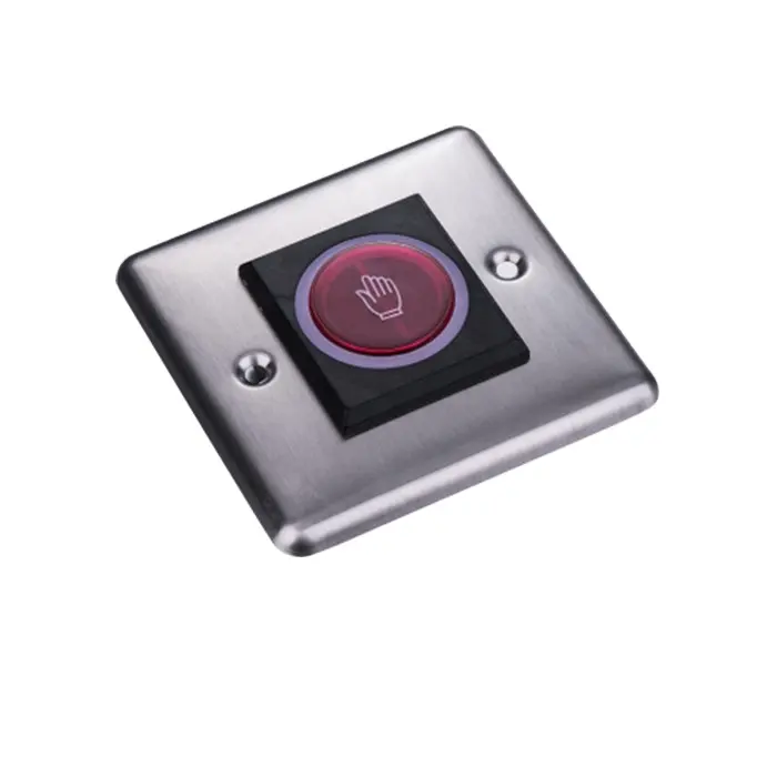 RTS interruptor de botón al aire libre sensor infrarrojo interruptor de botón sin contacto para el sistema de control de acceso, puerta automática (YS409)