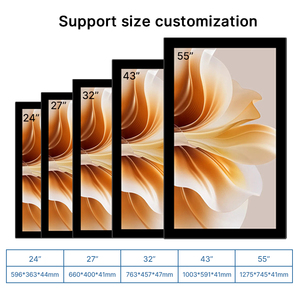 Wall Mount <strong>Android</strong> Digital Signage Smart <strong>LCD</strong> TV <strong>Display</strong> Menu Board Indoor Ad Screen for Advertising <strong>Display</strong> - Product Image 6