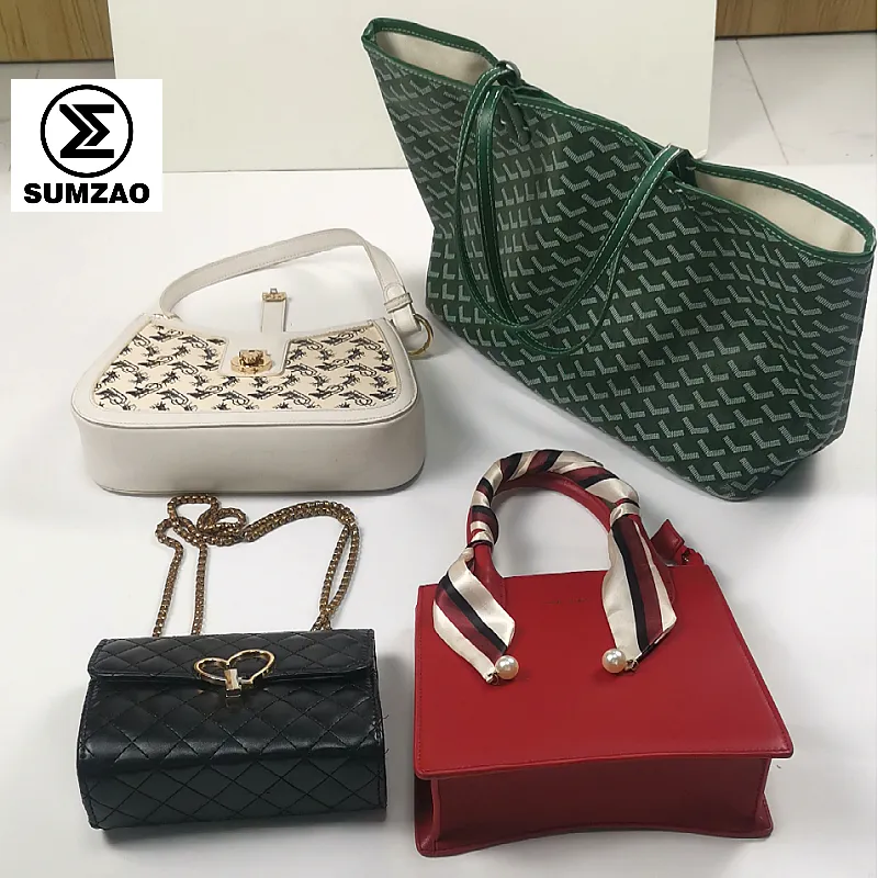 high quality branded mixed second hand preloved ukay bags bale used bag top grade bags bale