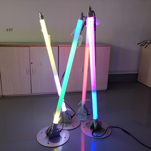 360 Degree Disco Rain Meteor Dmx Rgb <strong>Led</strong> Tube Matrix Dmx 3D Vertical Pixel Tube - Product Image 2