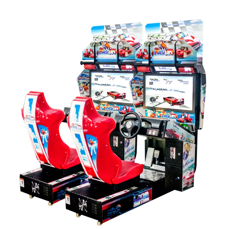 Yeni tasarım fırtına yarışçısı oyun salonu oyun makinesi yarış simülatörlü atari oyun salonu oyun makinesi