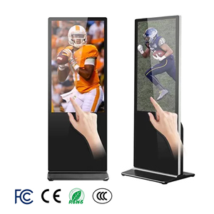 Display Digital de Publicidade Ultra Fino Sem Moldura para Vitrine de Loja Boutique e Mostruário de Moda - Product Image 1