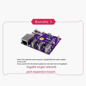 <strong>Raspberry</strong> <strong>Pi</strong> Zero W/ WH Expansion Board Ethernet <strong>USB</strong> <strong>Interface</strong> 4G Communication Module Metal Shell - Product Image 2