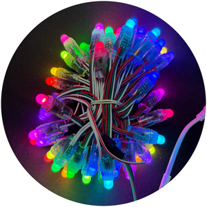 Digitales LED-Pixel licht 12mm WS2811 1903 IC Vollfarb-Pixel-LED-Modul licht Fabrik Direkt verkauf LED-Pixel