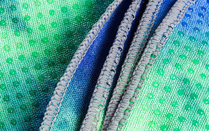 Hızlı kuru-boya mikrofiber baskılı spor havlu yoga havlusu kaymaz silikon noktalar ile gemi hazır - Product Image 4