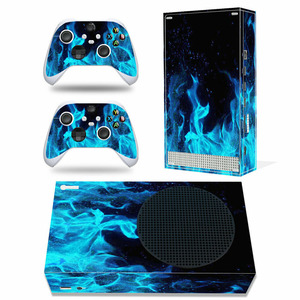 เครื่องเกมปกสำหรับ Xbox Series S พร้อมตัวควบคุมการป้องกันสติกเกอร์สีสันสดใส - Product Image 2
