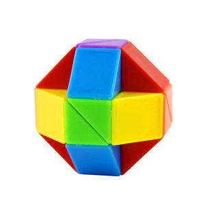 24 Segmenten Magische Slangenspeelgoed Creatieve Variant Holle Buitenaardse Educatieve Kinderspeelgoed Groothandel Multi-Color Magische Liniaal - Product Image 3