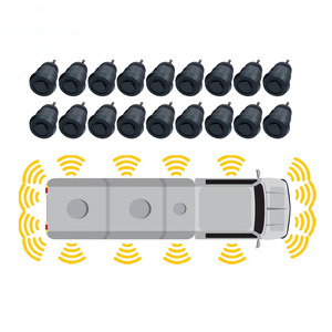 Sistema de sensor de estacionamiento automático de 16 sensores con cámara de respaldo de marcha atrás Pantalla digital Sistema de monitoreo de conducción de seguridad - Product Image 6