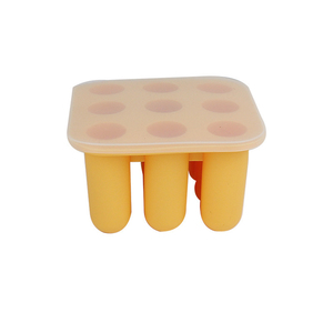 New 9 cột linh hoạt thân thiện với môi Silicone Ice Cube khuôn dễ dàng-to-phát hành Bìa thuận tiện DIY điền chai cho bóng Shape Ice - Product Image 6
