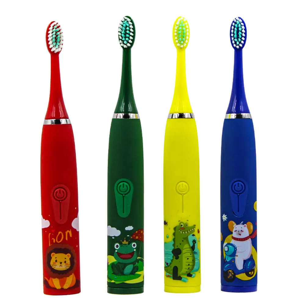 Детская От 4 до 10 лет USB аккумуляторная электрическая зубная щетка для зубных щеток Oral b наивысшего качества