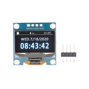 0,96 "OLED SPI/IIC I2C weiß/blau/gelb blau 0,96 Zoll OLED-Modul 128 X64 OLED LCD LED-Anzeige modul Für ARDUINO