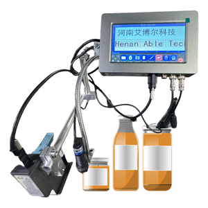 Mehrsprachiger Online-Tinten strahl drucker Digitales Etikett Logo Datum Chargen nummer Tij Coding Inkjet-Druckmaschine - Product Image 1