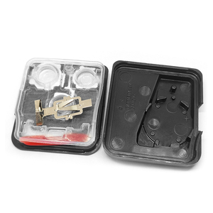H-onda Civic Accord caz için araba anahtarı düğmesi ped Acura CRV HRV S2000 4 düğmeler uzaktan anahtar kabuk değiştirme aksesuarları - Product Image 4