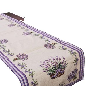 Trang chủ khách sạn bên bàn ăn trang trí thảm dệt và bán buôn Jacquard giáng sinh tấm thảm sáp in bảng cờ - Product Image 2