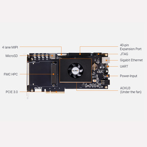 AXKU040 Xilinx Kintex UltraScale KU040 XCKU040 FPGA Placa DE DESARROLLO Procesamiento de video Kintex 7 Kit de módulo Fpga - Product Image 4