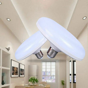 ווג 'ונג e26/e27 ufo מנורת פלסטיק אלומיניום 90lm/w הוביל נורה 12w אור LED 12w-48w פנימי תאורה משרד פנים המפעל הכלכלי הוביל
