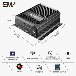 Cmsv6 CNMS Mobile Dvr 4CH AHD+1CH IPC 3g 4g Gps Wifi Mdvr School Bus 8 Channel Forklift Safety Adas Dsm Ai Bsd <strong>Camera</strong> System - Product Image 6
