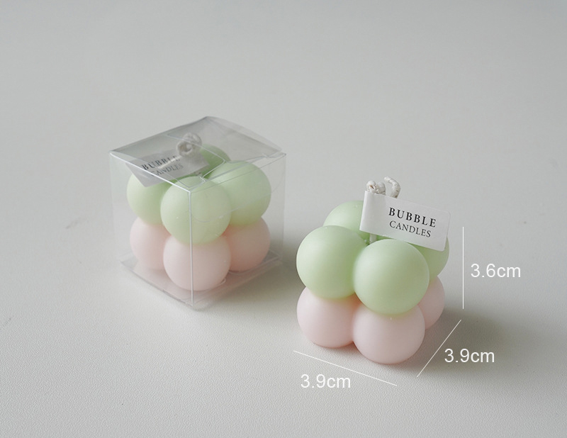 Light green and light pink dual color