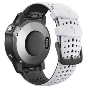 Garmin Fenix 6X 6 6S Pro 5X 5 5S Plus 3 3HR945 Easy Fitクイックリリースリストストラップ用26mm22mmスポーツシリコンウォッチバンド - Product Image 5
