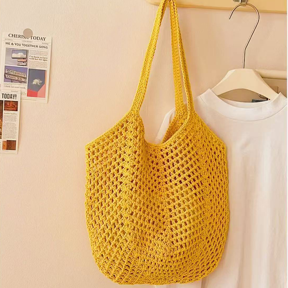 Mustard Dual-Strap Shoulder