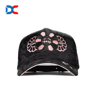Topi Baseball Suede bordir 3D, topi Baseball Suede kualitas tinggi, bordir 3D, pinggiran melengkung, topi Gorras Innedit Mura, topi Innedit asli - Product Image 3