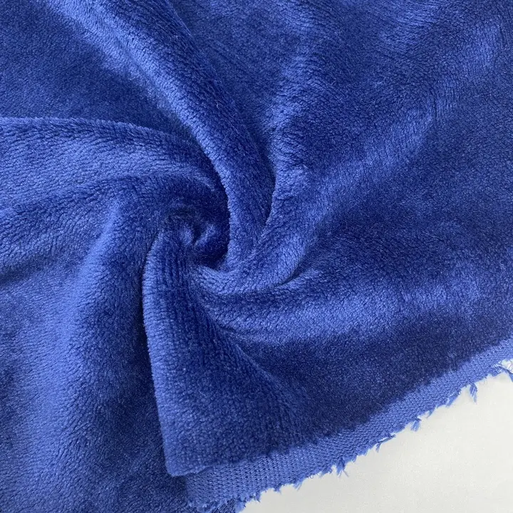 Vendita calda Super Soft 100% poliestere tessuto in pile di flanella a doppia faccia per coperta pigiama per bambini fodera biancheria da letto tessili per la casa