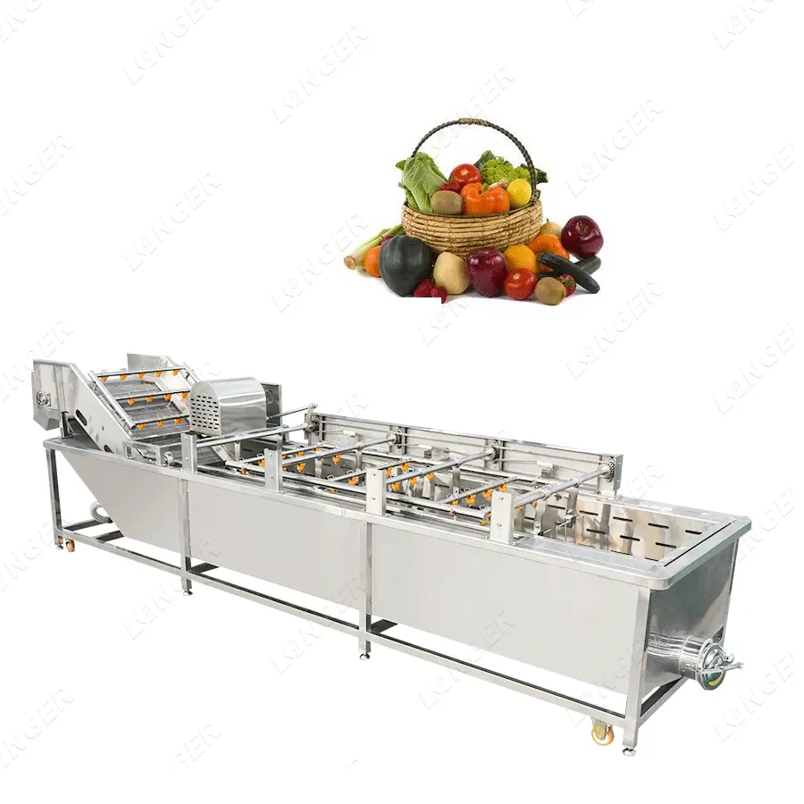 Автоматическая машина для мытья ягод для фруктов и овощей, стиральная машина для изготовления тутового салата