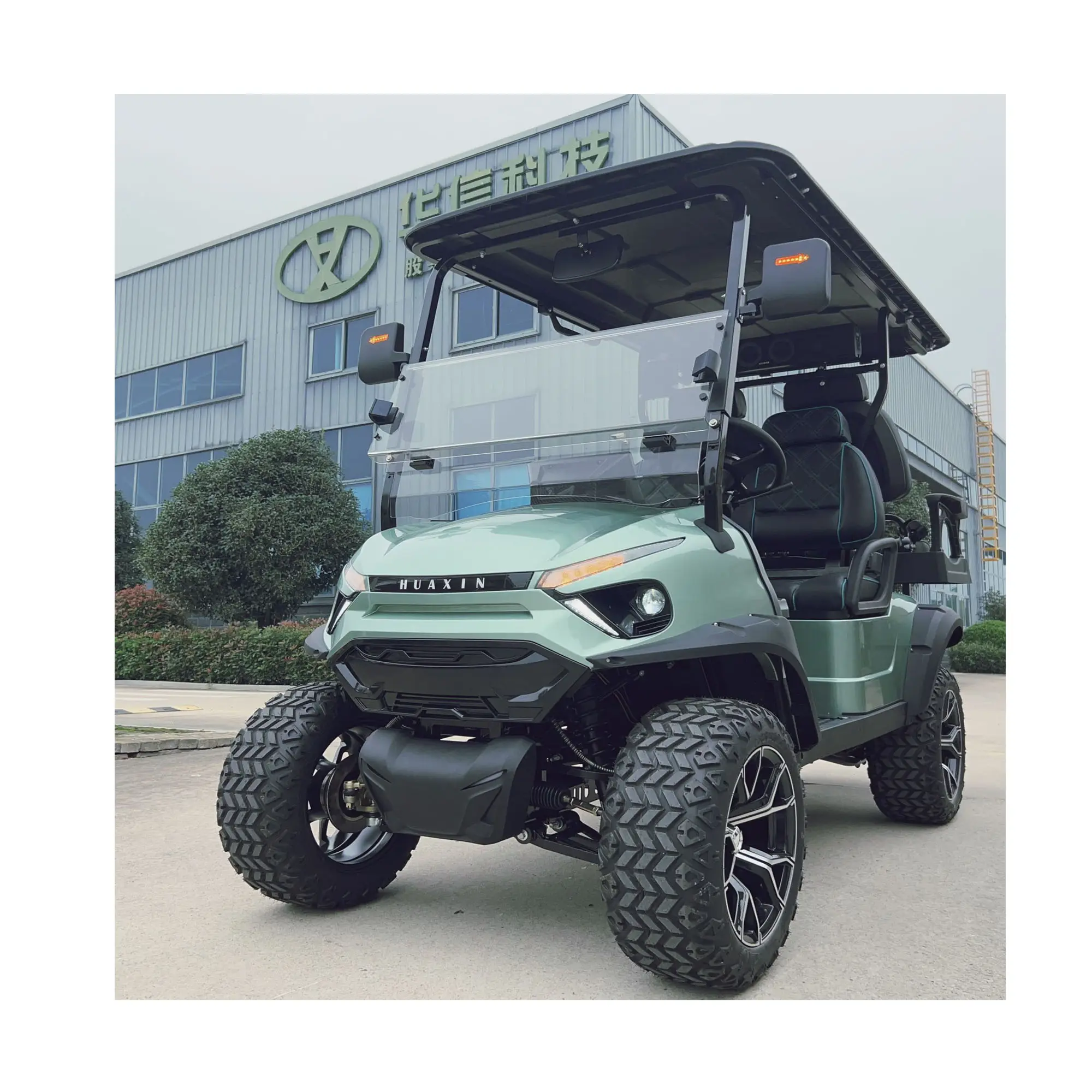 Off Road Street Legal Golf Cart 2/4/6 Seater Sightseeing Bus Hunting Electric Golf Buggy