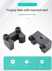 Bloque de límite de riel de guía lineal, posicionamiento de bloque fijo, bloque de parada deslizante rápido, limitador de riel de guía HG/EG - Product Image 6