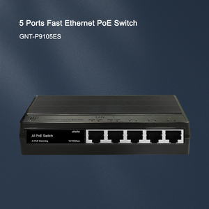 GENATA AI PoE Switch 4พอร์ตสวิตช์ PoE สำหรับกล้อง IP และโซลูชั่นกล้องวงจรปิด - Product Image 2