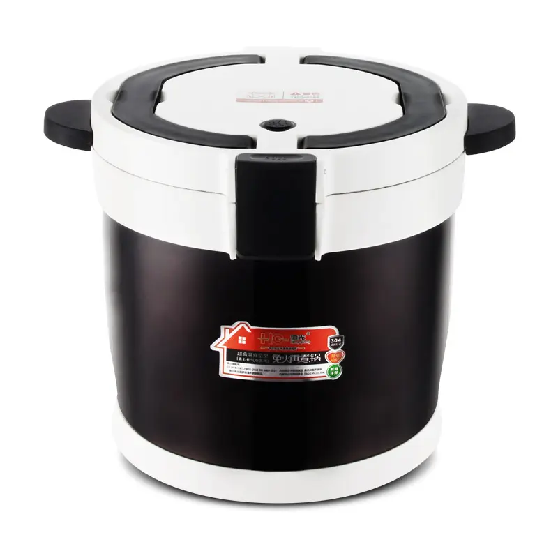 Flame Free Cooking 304 Stainless Steel Vacuum Thermal Pot For 24 Hours