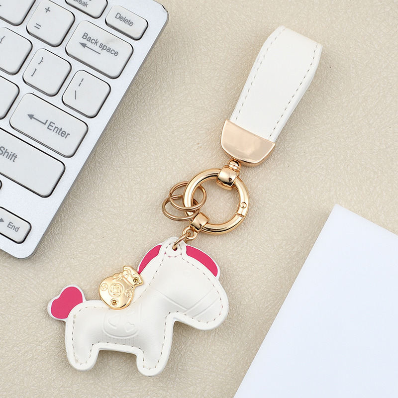 Purple pony bracelet buckle