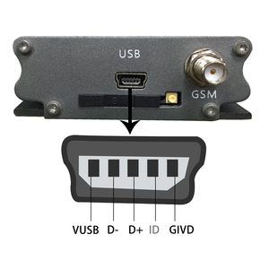 RS232 USB GSM Sprach modem Maestro 100 Q2687RD Öffnen Sie AT & M2M SMS MMS Fax Internet Modem Universal - Product Image 3