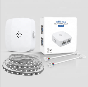 APP управление Magic Home DC5-24V Wi-Fi RGB светодиодный контроллер с 2 портами поддержка голосового интеллектуального управления для светодиодных лент - Product Image 5