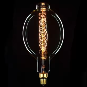 2025ビッグサイズ4W LEDフィラメント電球BT180調光可能電球ソフト調光可能フィラメントE27ソケットライト - Product Image 2