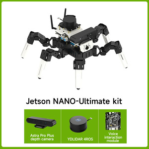 Il Robot 18DOF Muto RS Hexapod usa la programmazione in linguaggio Python e C ROS2 per NVIDIA Jetson NANO - Product Image 4