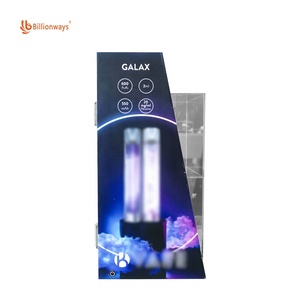 Tùy chỉnh 2 lớp thuốc lá hiển thị trường hợp Acrylic hơi hiển thị đứng cho cửa hàng thuốc lá - Product Image 6